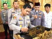 Peringatan HSN, Ditandai Peresmian Masjid Tribrata di Ponpes Manjung