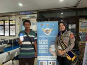 Satlantas Polres Kebumen Beri Sosialisasi Signal kepada Wajib Pajak