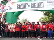 Gerak Jalan Sehat Massal Memperingati HSN dan HAB Kemenag