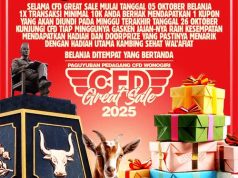 Woro-woro, Great Sale di Event CFD Berhadiah Kambing