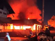 Pasar Kota Wonogiri Musnah Terbakar