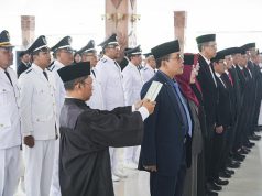 Lantik 75 Pejabat, Damar Tegaskan Pentingnya Integritas dan Profesionalisme ASN