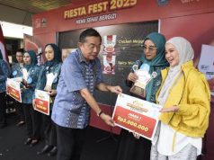 Fiesta Fest di Gubernuran, Caca Frederica Ajak Masyarakat Kreatif Olah Menu Siap Saji
