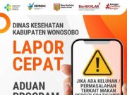 Pemprov Jateng Buka Hotline Aduan Kasus Keracunan Menu MBG