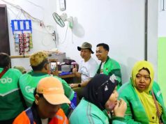 Bupati Kudus Traktir Puluhan Driver Ojol Sarapan Lentog Tanjung