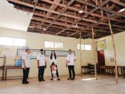 Atap Kelas SD 2 Bae Kudus Ambrol, Belasan Siswa Dipindahkan ke Ruang Perpustakaan