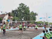 Pemain Proliga Meriahkan Turnamen Bola Voli Kalisalak Open