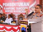 Lawan Narkoba, Desa Buaran Brebes Jadi Pilot Project Kampung Tangguh Bersih Narkoba