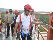 Soft Launching Jembatan Kaca Tinjomoyo, Wisata Petualangan Baru di Semarang
