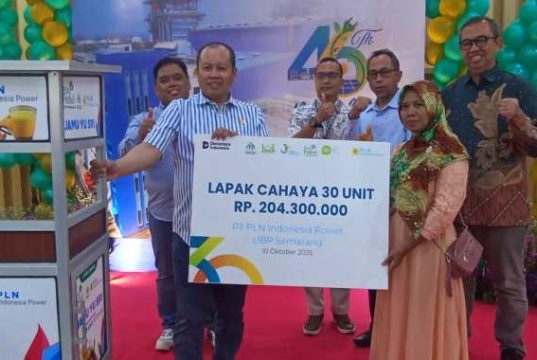 HUT Ke-46, IP Semarang Bagikan 30 Lapak Berkah, Bedah Rumah hingga Santuni Ratusan Anak Yatim Dhuafa
