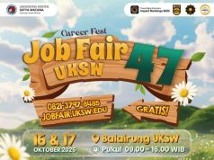 Ada 253 Lowongan Kerja di Job Fair 47 UKSW, Gerbang Menuju Karier Impian