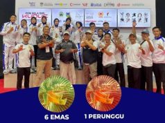 Pesilat Jateng Jadi Jawara di Cabor Pencak Silat