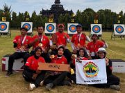 Kumpulkan 10 Medali Emas, Jateng Juara Umum Kejurnas Panahan di Bali