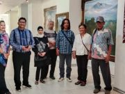 Pameran Arie Jatmiko di Art Centre Undip Semarang Menarik Perhatian Mahasiswa