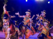 Trailer Sendratari Badracari Meriahkan Launching Borobudur Moon 2025 di Magelang