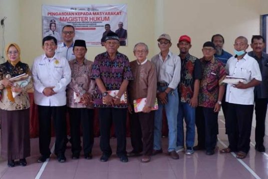 Tim PKM Dosen Magister Hukum USM Sosialisasi Regulasi PKL
