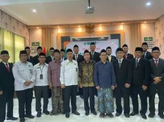Achmad Makhali Dikukuhkan sebagai Ketua KKMTs 02 Jepara, Ini Pesan Kepala KanKemenag Jepara