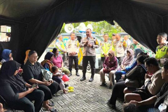 10 Keluarga Korban Tanah Geser di Cepu Dievakuasi ke Rusunawa