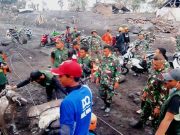 TNI Perkuat Respon Cepat Penanggulangan Bencana Erupsi Gunung Semeru