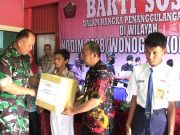 Mabes TNI Mengadakan Baksos dengan Memberikan Bantuan Sembako