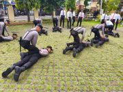 Polres Kebumen Asah Keterampilan Beladiri dan TPTKP