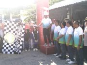 Gerak Jalan Sehat Massal HKN, Menggelorakan Kampanye TOSS TBC
