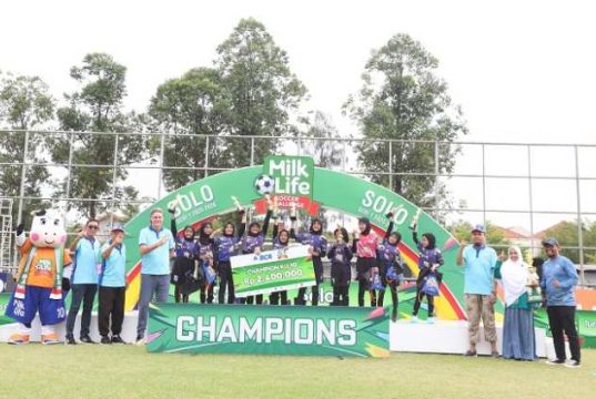 SD Al Azhar Syifa Budi Pertahankan Gelar Juara KU10 Milklife Soccer Challenge Solo Seri 1