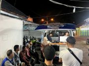 Satlantas Polres Tegal Layani Samsat Keliling Malam Hari