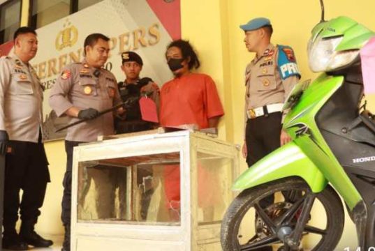 Pelaku Perusakan Warung dengan Parang Berhasil Dicokok Polisi