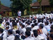 Sosialisasi P4GN di SMPN 1 Mojotengah, Satresnarkoba Ajak Pelajar Berani Tolak Narkoba