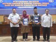 Korpri Batang Serahkan Tali Asih Kepada 80 Purna Tugas