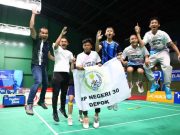 SMPN 30 Depok Kampiun Hydroplus Junior Badminton Championship Antar-SMP 2025