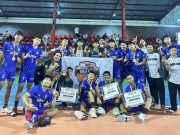 Tim Bola Voli Putra USM Juara Porsimaptar