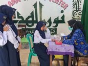 Deteksi Penyakit Lebih Awal, MTS-MA NU Nahdlatul Fata Petekeyan Ikuti Program Cek Kesehatan Gratis
