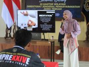 Bangun Kultur Kerja Sehat, Kanwil Ditjenpas Jateng Gandeng Unaki Gelar Pelatihan Mindfulness