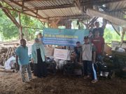 Tinjau Pembangunan Kampung Nelayan Merah Putih Bumiharjo, Hindun Anisah Serahkan Mesin Penggerak Diesel