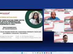 Widyaiswara Badiklat Hukum Jateng Dampingi Inovasi Pariwisata Poltekpar Bali, Lahirkan Gagasan Unggulan 2025