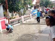 Greget Warga Purworejo RT 26 A Desa Celep Sragen, Gotong Royong Bangun Jalan Cor Beton