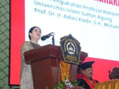 Hadir Langsung di Unissula, Puan Ajak Doa Bersama Bagi Korban Bencana Banjir dan Longsor