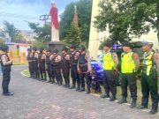 Polres Blora Terjunkan 2 Anjing K-9 Amankan Ibadah Natal