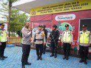Wakapolda Jateng Tinjau Pospam Rest Area Jalur Pantura, Pastikan Pengamanan Nataru Terkendali