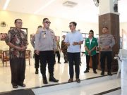 Kapolres Kebumen Gandeng GP Ansor Sambangi Gereja