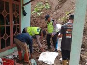 Tanah Longsor di Giyanti Rowokele, Polres dan Warga Gerak Cepat