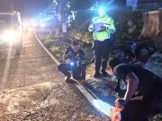 Dua Motor Tabrakan Adu Banteng, Seorang Meninggal dan Luka Berat