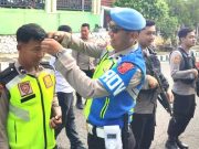 Propam Melaksanakan Gaktibplin di Pospam Nataru