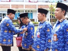 Sebanyak 180 PNS Menerima Anugerah Satya Lencana dari Presiden