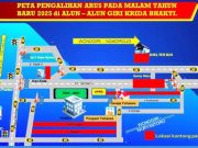 Enam Kantong Parkir untuk Keramaian Penyambutan Tahun Baru