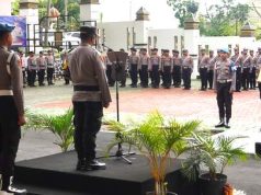 Dipecat dari Dinas Kepolisian Melalui Upacara PTDH