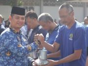 Narapidana Lapas Semarang Jadi Petugas Upacara Kesadaran Berbangsa