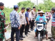 Dua Jembatan Rusak, Membahayakan Bagi Keselamatan Warga